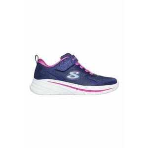 Pantofi sport Wave 92 cu aspect stralucitor si velcro imagine