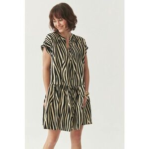 Rochie scurta cu animal print imagine