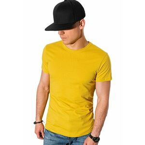 Tricou de bumbac cu model uni imagine