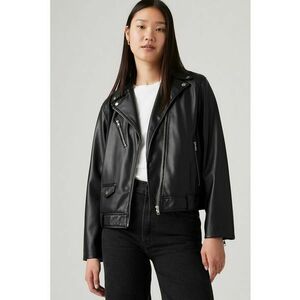 Jacheta biker de piele ecologica imagine