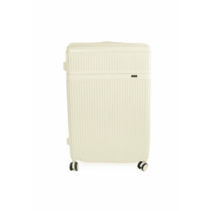 Troller foarte mare Nokiro 32"" XXL valiza de cala ABS dur rezistenta – bagaj voiaj - bej imagine