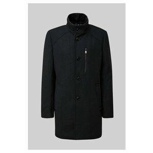 Palton barbati din amestec de lana - cu dubla inchidere imagine