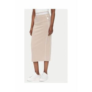 Fusta - Emporio Armani bej - 50% poliester - 24% bumbac - 23% modal - 3% elastan imagine