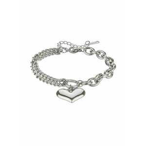 Bratara masiva cu talisman inima Lia imagine