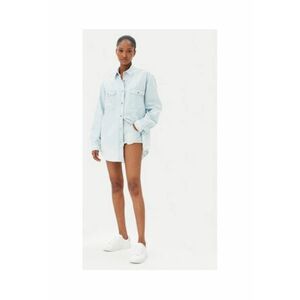 Camasa dama - 100% bumbac - albastru deschis imagine