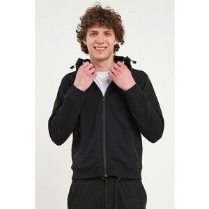 Hanorac cu fermoar si buzunare oblice imagine