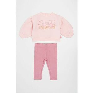 Set de colanti si bluza de trening din amestec de bumbac - 2 piese imagine