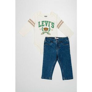 Set de body cu maneci lungi si blugi imagine