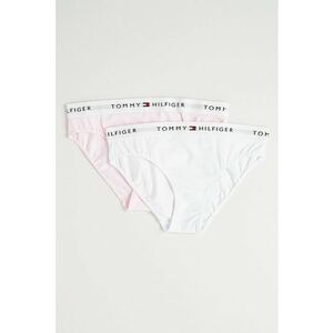 Set de chiloti clasici cu banda logo in talie - 2 perechi imagine