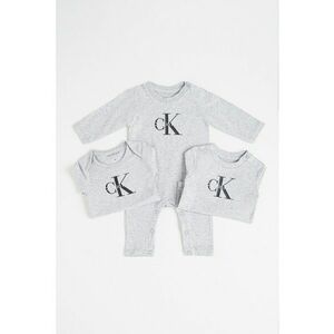 Set de tricou si body-uri din amestec de bumbac - 3 piese imagine