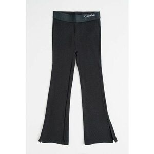 Pantaloni evazati cu logo imagine