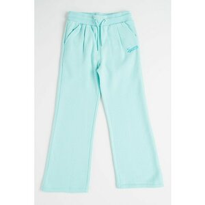 Pantaloni de trening cu buzunare laterale si snur imagine