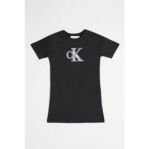 Rochie scurta cu imprimeu logo imagine