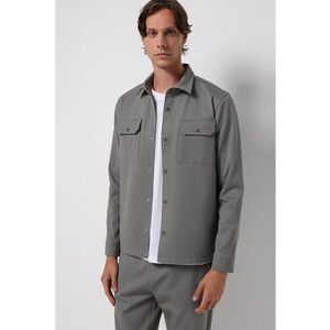 Jacheta-camasa cu buzunare pe piept imagine