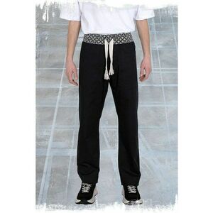 -Pantaloni tip cargo cu șnur supradimensionat imagine