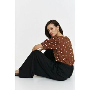 Bluza cu decolteu in V si buline imagine