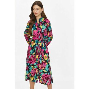 Rochie midi cu model floral imagine