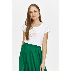 Tricou cu imprimeu floral imagine