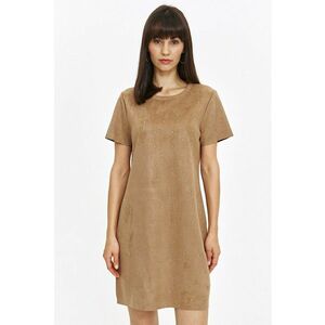 Rochie scurta dreapta cu decolteu la baza gatului imagine