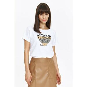 Tricou cu animal print imagine