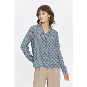 Bluza cu model si decolteu in V imagine