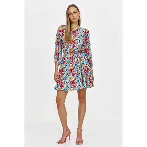 Rochie mini cu imprimeu floral imagine