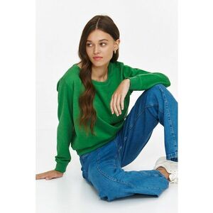 Bluza de trening din amestec de bumbac cu maneci cazute imagine