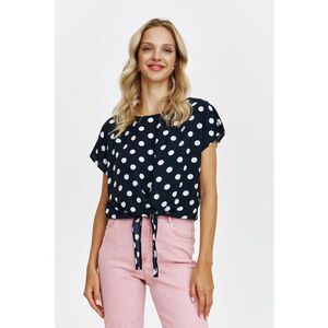 Bluza cu maneci scurte si buline imagine