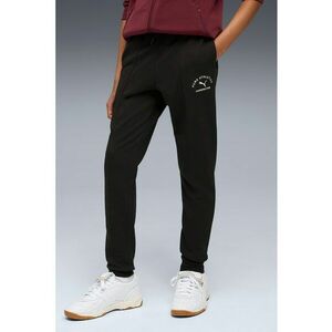 Pantaloni de trening din amestec de bumbac cu buzunare laterale imagine