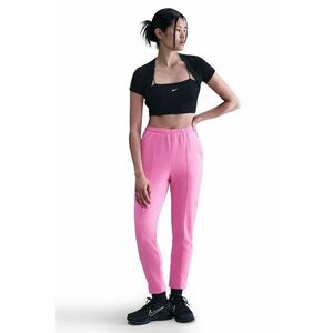 Pantaloni de trening din amestec de bumbac cu buzunzare laterale imagine