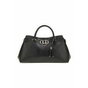 Geanta texturata din piele ecologica cu bareta de umar imagine