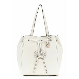 Geanta bucket de piele ecologica cu accesoriu logo imagine