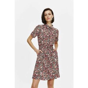 Rochie-camasa mini cu model paisley imagine