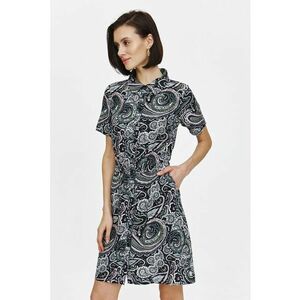 Rochie-camasa mini cu model abstract imagine