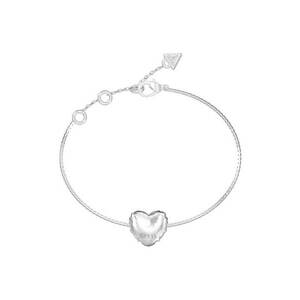 Bratara din otel cu logo - Argintiu imagine