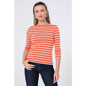 Bluza de bumbac cu maneci medii imagine