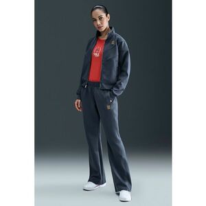 Pantaloni cu talie medie si logo - pentru tenis imagine