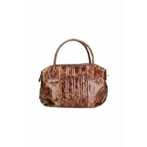 Geanta de piele cu maner si bareta detasabila imagine