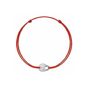 Bratara Kabbalah cu pandantiv din Argint 925 placat cu rodiu Lacat imagine