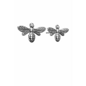 Cercei Argint 925 placat cu rodiu Bee 10mm Surub imagine