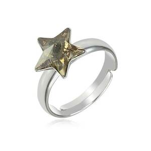 Inel Argint 925 placat cu rodiu cu cristale Swarovski Swarovski® Star - 10mm - imagine