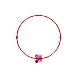 Bratara Kabbalah cu Cristal Swarovski® Butterfly 8mm imagine