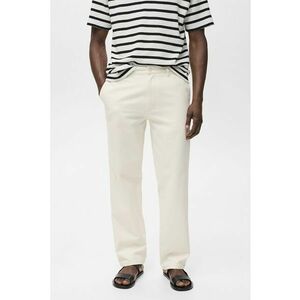 Blugi drepti din amestec de in imagine