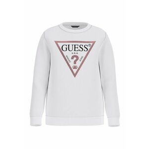 Bluza de trening cu decolteu la baza gatului si imprimeu logo imagine