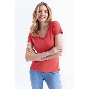 Tricou cu decolteu in V imagine