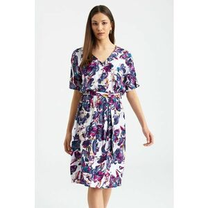 Rochie midi cu imprimeu floral 1 imagine