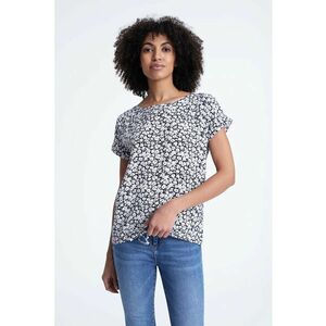 Bluza cu snur la terminatie si maneci scurte imagine