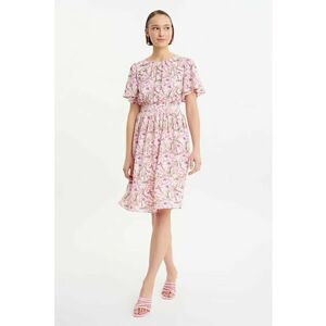 Rochie evazata cu imprimeu floral imagine