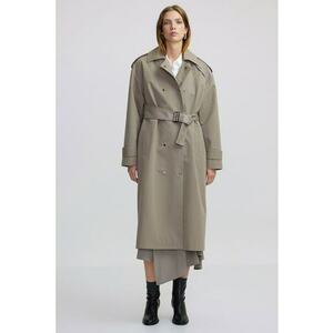 Palton lung supradimensionat imagine