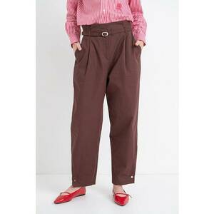 Pantaloni conici cu talie inalta Hazelda imagine